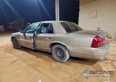 2001 Mercury Grand Marquis Gs from USA, damaged, VIN 2MEFM74W31X662579